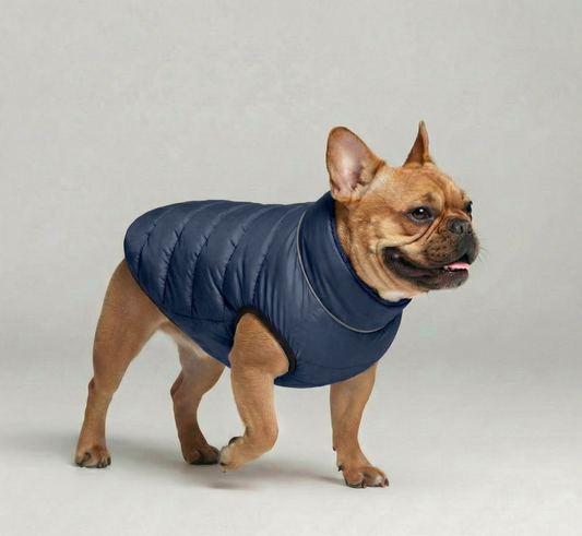 Reversible Puffer – Wolf Grey/Midnight Navy