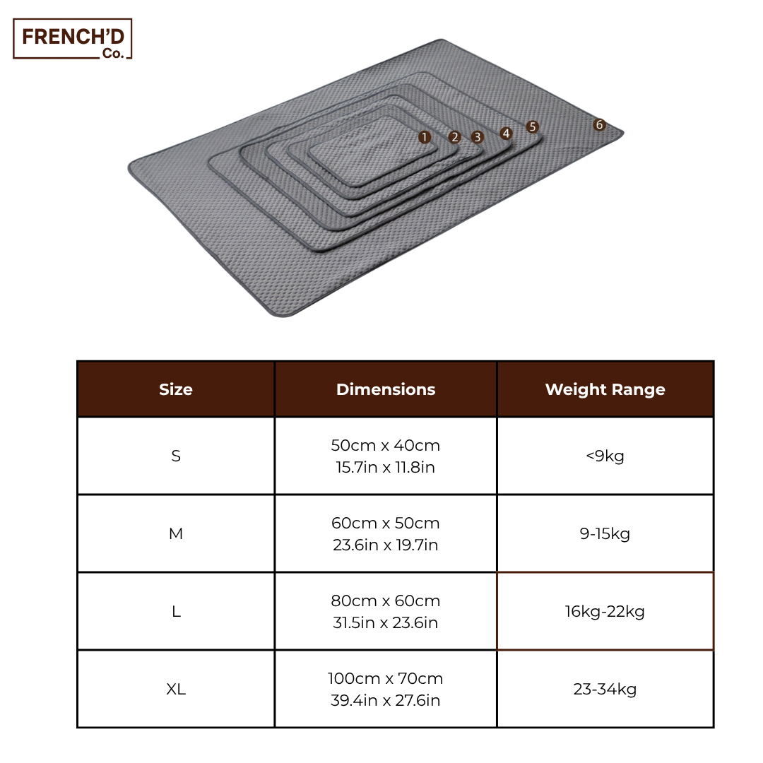 Arctic Shield™ Cooling Mat - Grey