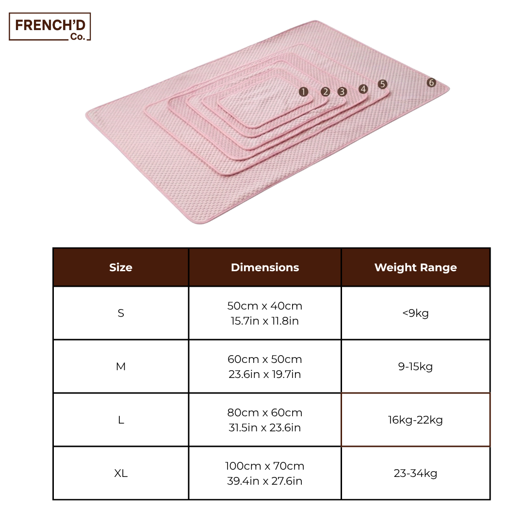 Arctic Shield™ Cooling Mat - Pink