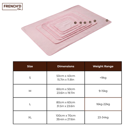 Arctic Shield™ Cooling Mat - Pink