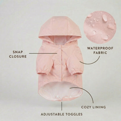Pearl Pink Raincoat
