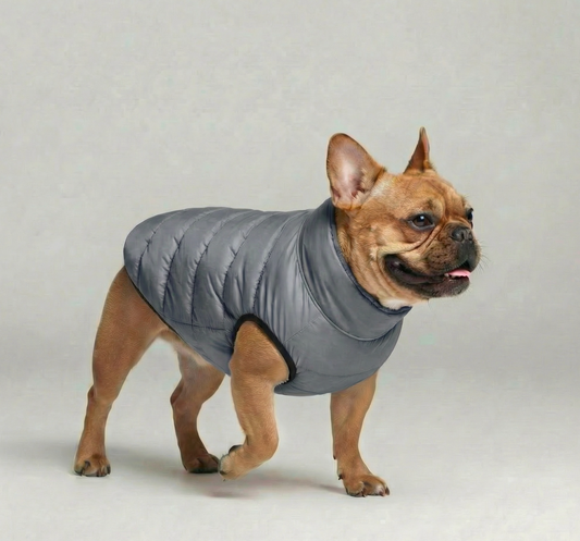 Reversible Puffer – Wolf Grey/Midnight Navy